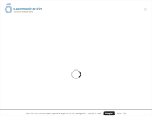 Tablet Screenshot of lacomunicacion.es